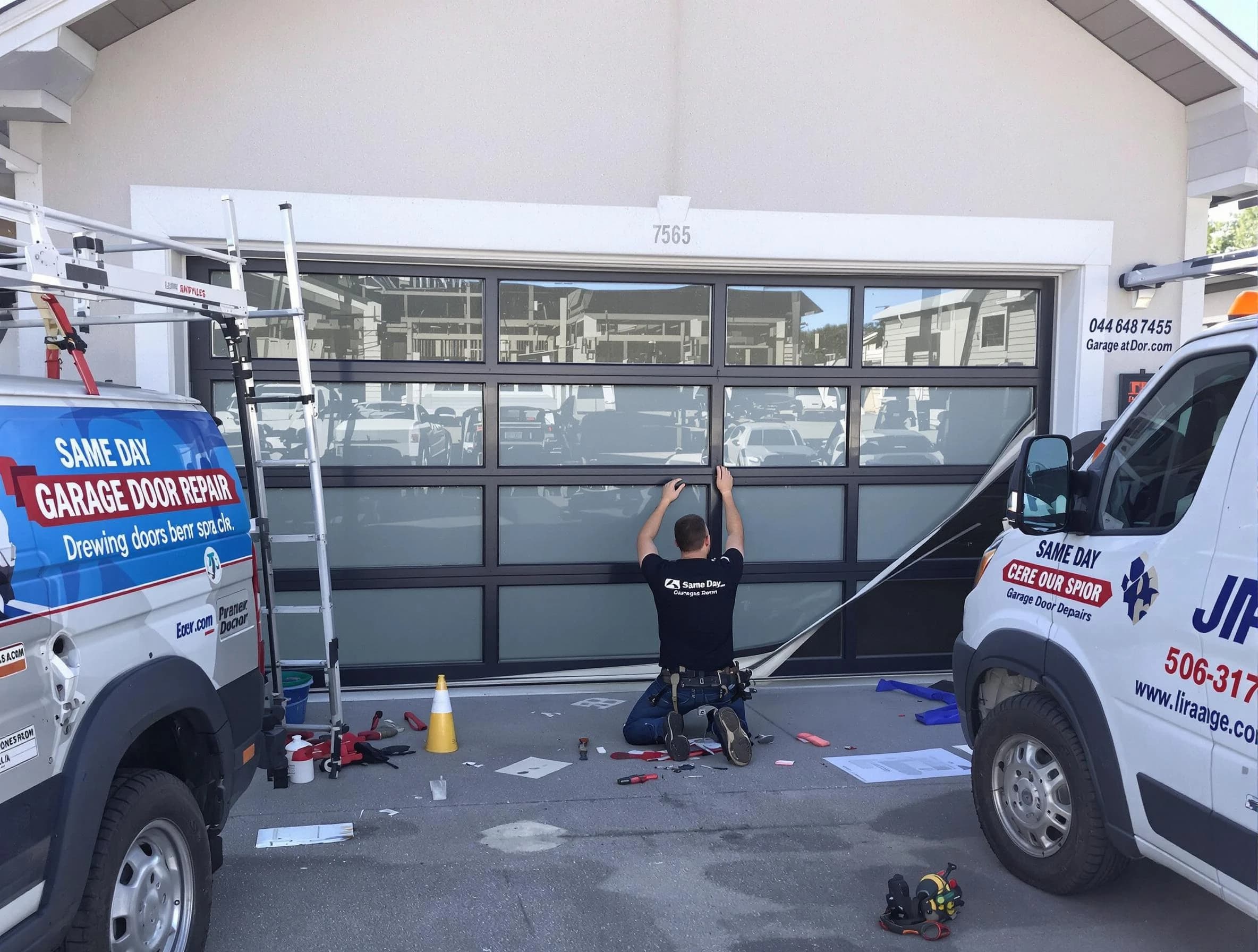 La Cienega Garage Door Repair providing same-day garage door repair in La Cienega