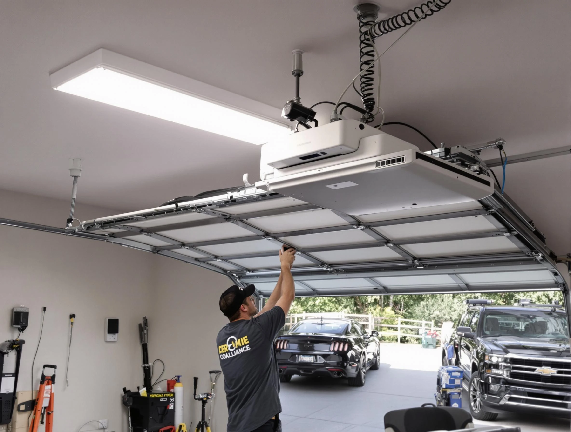 Garage Door Opener Installation in La Cienega