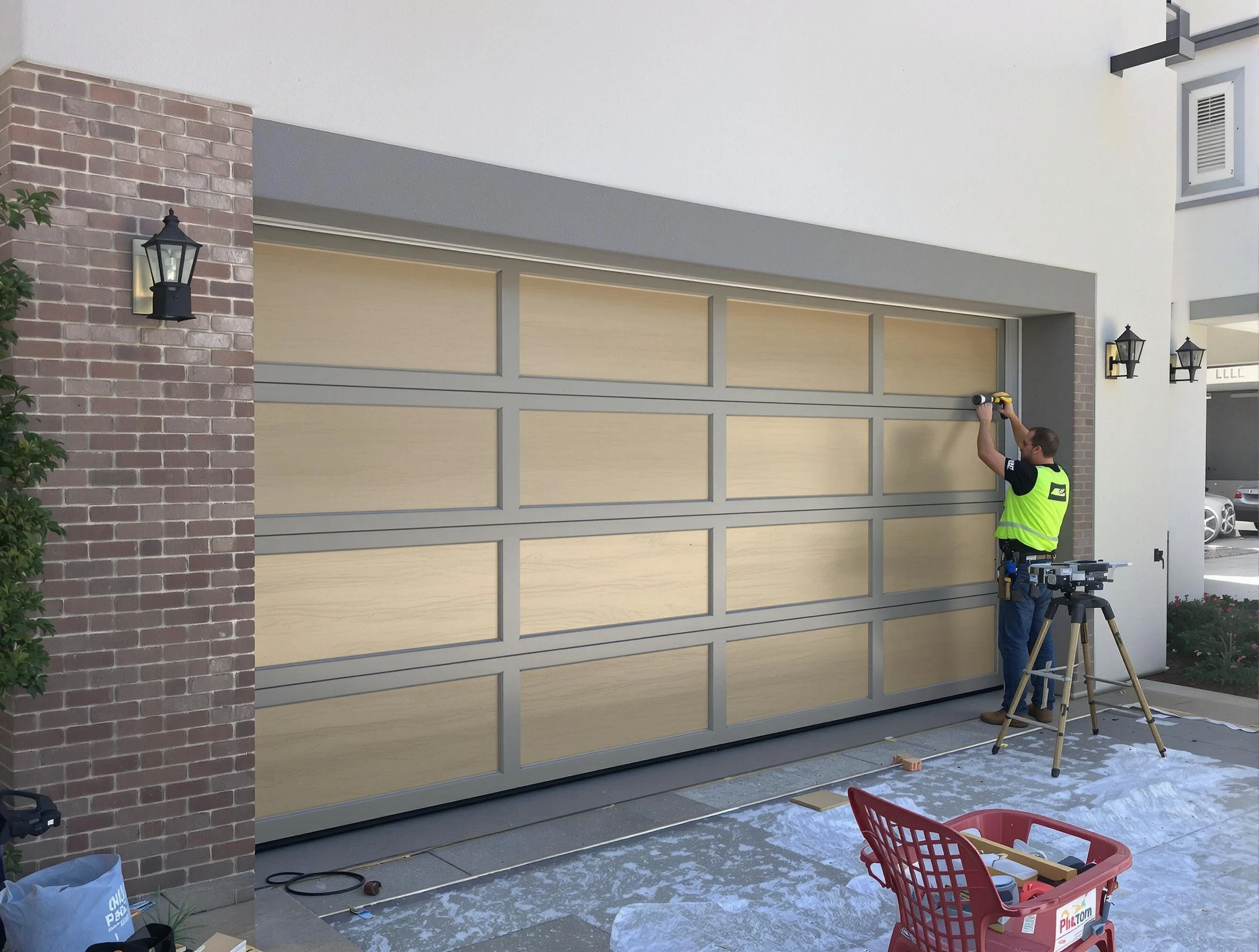 Garage door replacement service by La Cienega Garage Door Repair in La Cienega