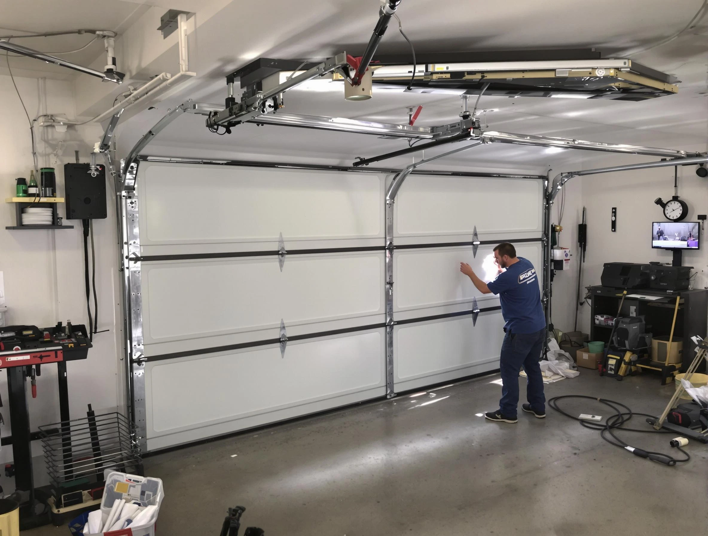 Professional garage door repair service by La Cienega Garage Door Repair in La Cienega